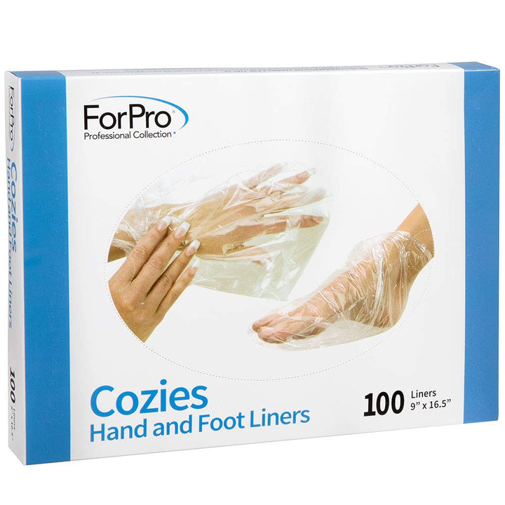 Cozies Hand and Foot Liners, Paraffin, Heated Mitts, Hand/Foot Treatments, 9” W X 16.5” L, 100-Count