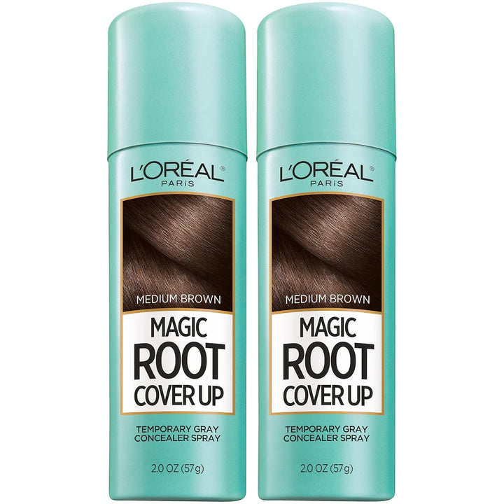 Magic Root Cover up Gray Concealer Spray Dark Blonde 2 Oz.(Packaging May Vary)