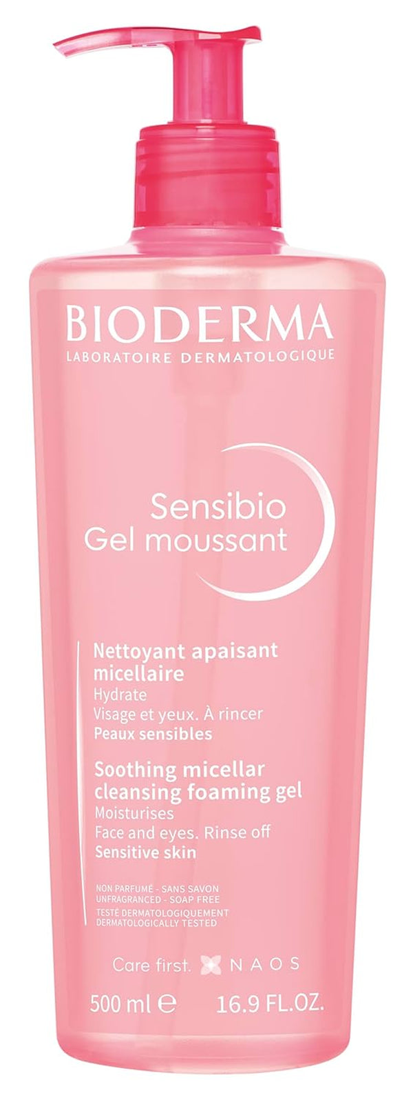 Sensibio Foaming Gel Cleansing and Make-Up Removing Refreshing Feeling for Sensitive Skin Unscented