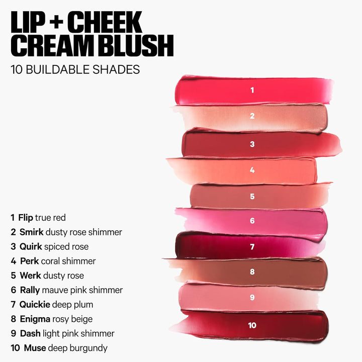 Lip + Cheek Stick – Multi-Use Cream Blush + Lip Color with Mango Butter, Avocado Oil + Apricot Oil – Hydrating, Buildable, Long-Lasting, Vegan Formula