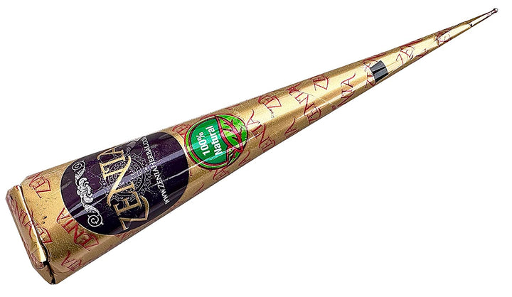 (Pack of 3) 100% Natural Henna Hair Color Paste Hair Dye Cones Dark Reddish-Brown Color 25G Each Cone