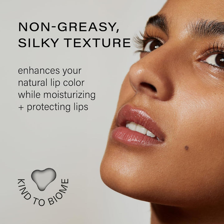 Vegan Lip Butter (12 Colors), Hydrating Tinted Lip Balm Stick, Bee-Free, Petrolatum-Free, Plant-Based, Moisturizes Dry & Chapped Lips with Shea Butter, Sheer, Natural Finish - #02 Nudy Rose