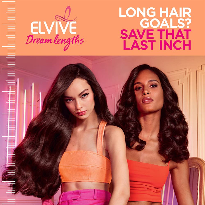 Elvive Dream Lengths No Haircut Cream Leave in Conditioner, 6.8 Fl. Oz.