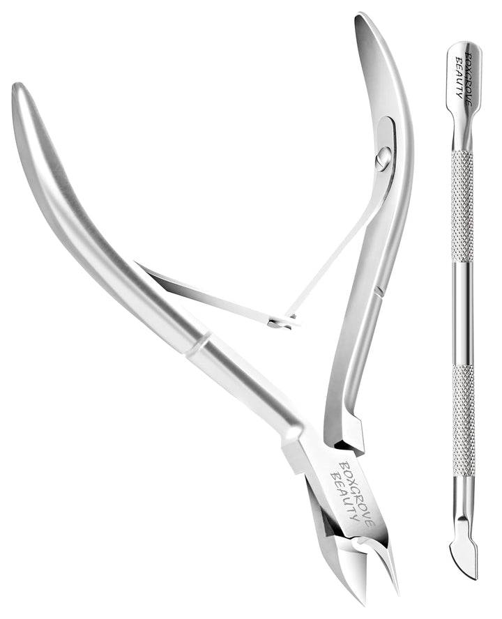 Professional Cuticle Cutter Trimmer Manicure Tools with Double Spring– Perfect Nail Care Tool for Manicure & Pedicure Beauty at Home/Spa/Saloon