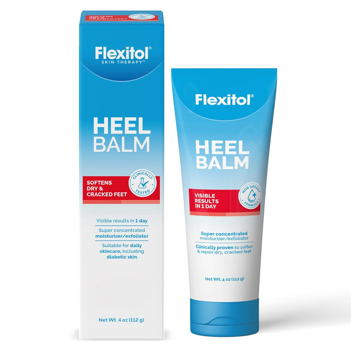 Heel Balm, Rich Moisturizing & Exfoliating Foot Cream, Original Version, 4 Oz