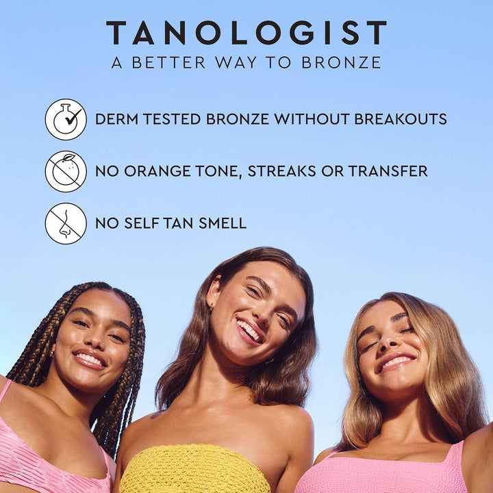 Self-Tan Drops- Medium, Bronzing Serum, Customizable Face & Body Self Tanner for Moisturizer, Gradual Tanning Drops for Natural Glow, Streak-Free Vegan Formula, 1.01 Fl Oz