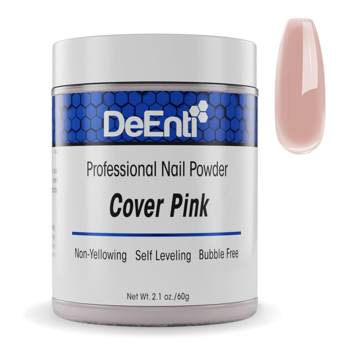 Acrylic Nail Powder, 2Oz Dark Pink Acrylic Powder Dip for Nails, Long Lasting Salon Quality, Bubble Free Professional Manicures, Fake Nails, Carving & Extensions