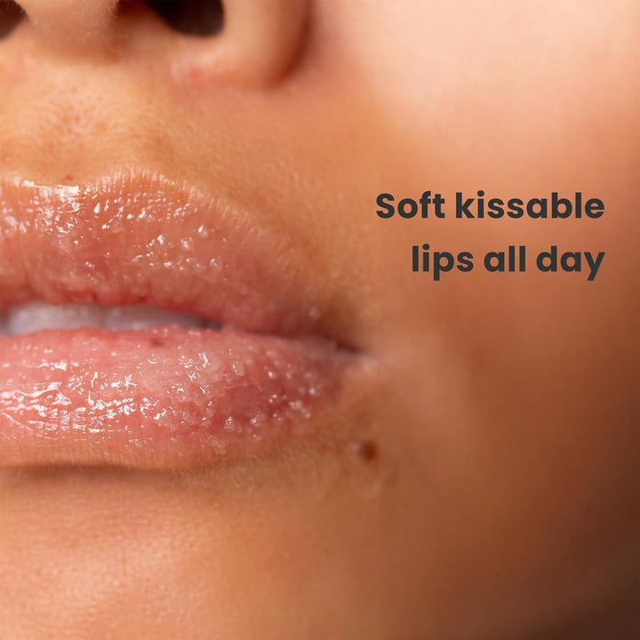 - Lip Exfoliator Scrub & Moisturizer - Sugar Scrubs for Soft Smooth Lips, Overnight Hydration, Brighten Dark Lips - Stocking Stuffer Gifts for Women - Coconut Passion Fruit Flavor- 20G/0.7Oz