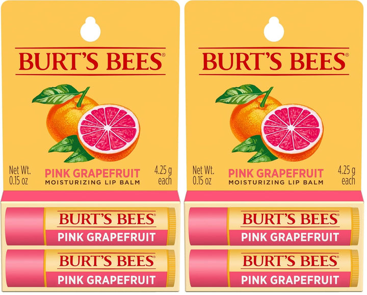 Lip Balm - Vanilla Bean, Lip Moisturizer with Responsibly Sourced Beeswax, Tint-Free, Natural Origin Conditioning Treatment, 2 Tubes, 0.15 Oz.