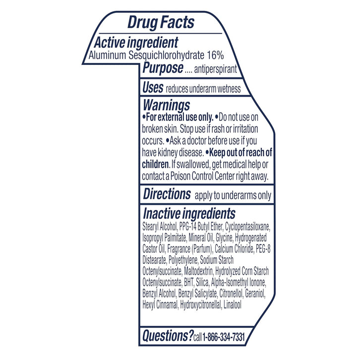 Advanced Protection Antiperspirant Deodorant White Flowers & Lychee for 72-Hour Sweat & Odor Control for Women, with Body Heat Activated Technology, 2.6 Oz