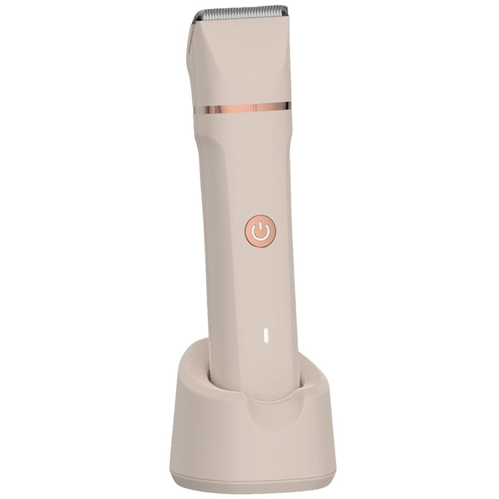 Electric Bikini Trimmer for Women - 4 in 1 Electric Razors for Women, Waterproof Pubic Hair Trimmers and Facial Hair Remover, Replaceable Shaver & Nose Hair Trimmer, Rechargeable Women'S Grooming Kit