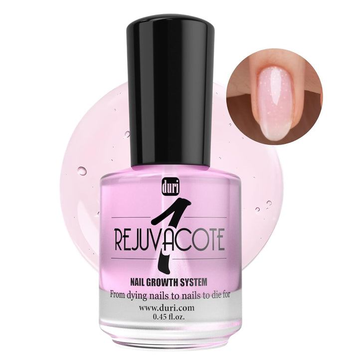 Rejuvacote 1 Nail Growth System - Maximum Strength | Nail Strengthener for Damaged Nails from Gel, Acrylic Manicure | Grow Long Natural Fingernails Fast - 0.45 Fl. Oz.