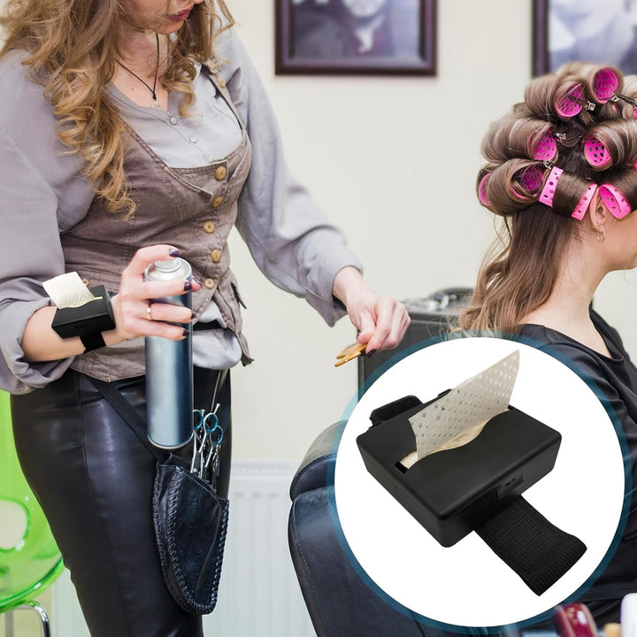 Hair Curling Paper 180Pcs Perm Papers Wristband Perm Paper Box Ultra Thin Hair Perm Paper for Salon Barber Shop Home Hair Perms Papers