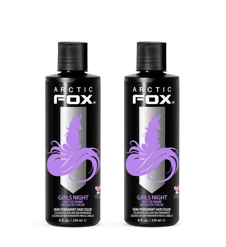 Vegan and Cruelty-Free Semi-Permanent Hair Color Dye (8 Fl Oz, PURPLE AF)
