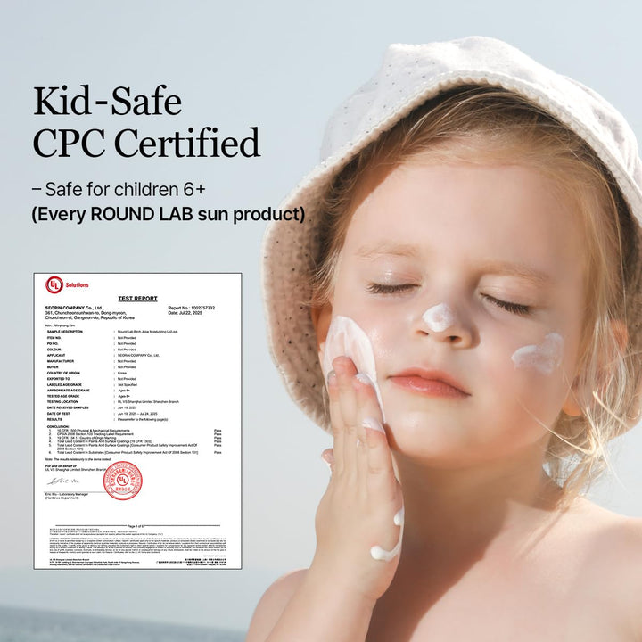 Birch Juice Moisturizing UV LOCK SPF 45 | NBC No1 SPF, Glow Sunscreen for Daily Skincare, Non-Toxic, UV Protection, Lightweight, Oil-Free, Organic, Korean Sunscreen (1.69 Fl Oz)