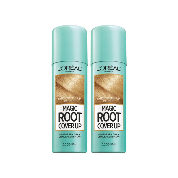 Magic Root Cover up Gray Concealer Spray Dark Blonde 2 Oz.(Packaging May Vary)