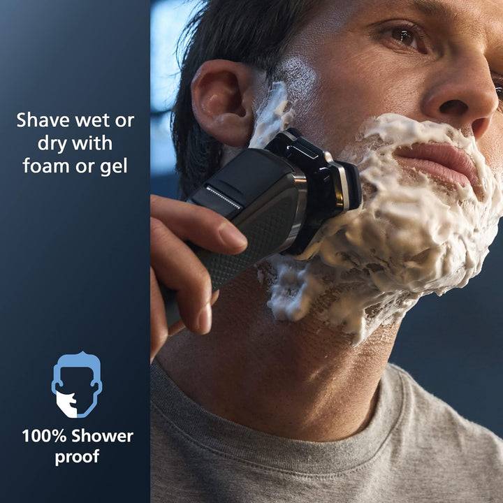 Philips  Shaver 7200, Rechargeable Wet & Dry Electric Shaver with Senseiq Technology and Pop-Up Trimmer, S7887/82