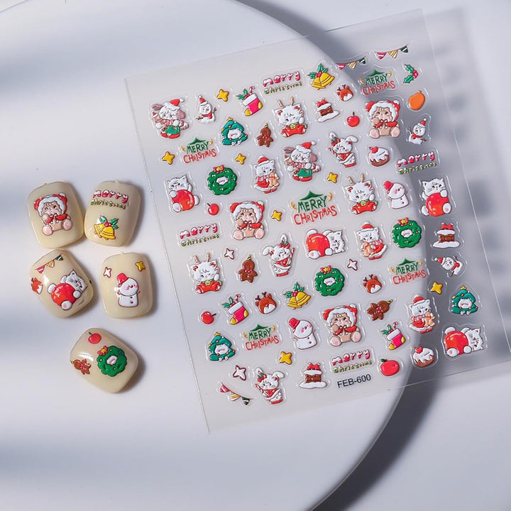 5D Embossed Autumn Maple Leaves Nail Stickers for Nail Art Thanksgiving Day Nail Art Stickers Fall Nail Decals Self-Adhesive Gold Maple Leaf Nails Sticker for Women Girls Nail Supplies