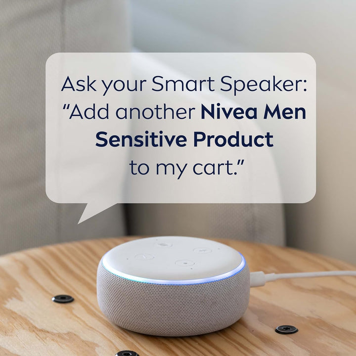 Sensitive Shave Gel with Vitamin E, Soothing Chamomile and Witch Hazel Extracts, 3 Pack of 7 Oz Cans