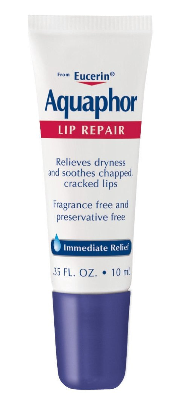 Lip Repair Ointment, Moisturizing Lip Balm Pack, Relieves Dryness, 0.35 Tube, Pack of 2