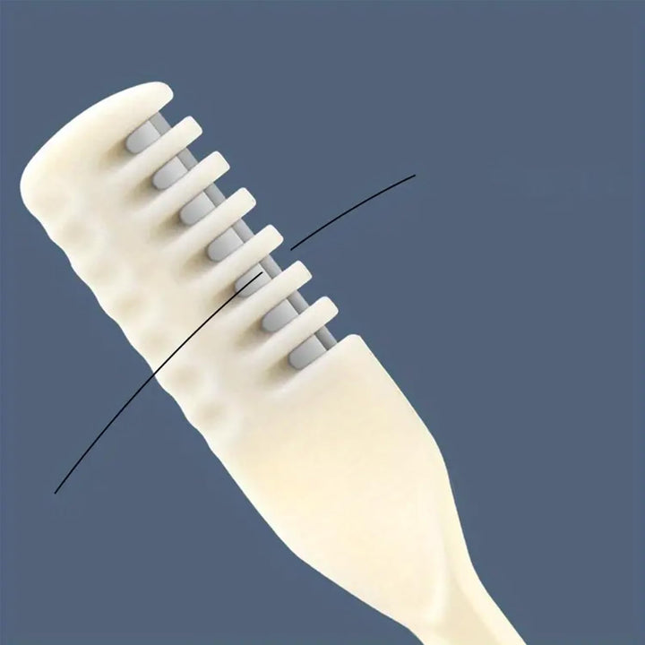 Nasal Hair Cutter, Double Sided Nose Hair Knife, 360° Nostril Hair Remover Tool, Nose Hair Trimmer for Men Women, with Soft Cleaning Brush