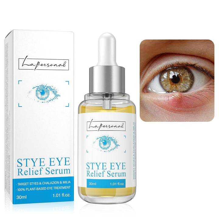 Stye Eye Treatment, Chalazion Remover, Eye Serum for Styes Chalazion and Blepharitis Treatment, with Avocado Oil, Sea Buckthorn Oil & Caffeine 1.01 Fl Oz/30 Ml
