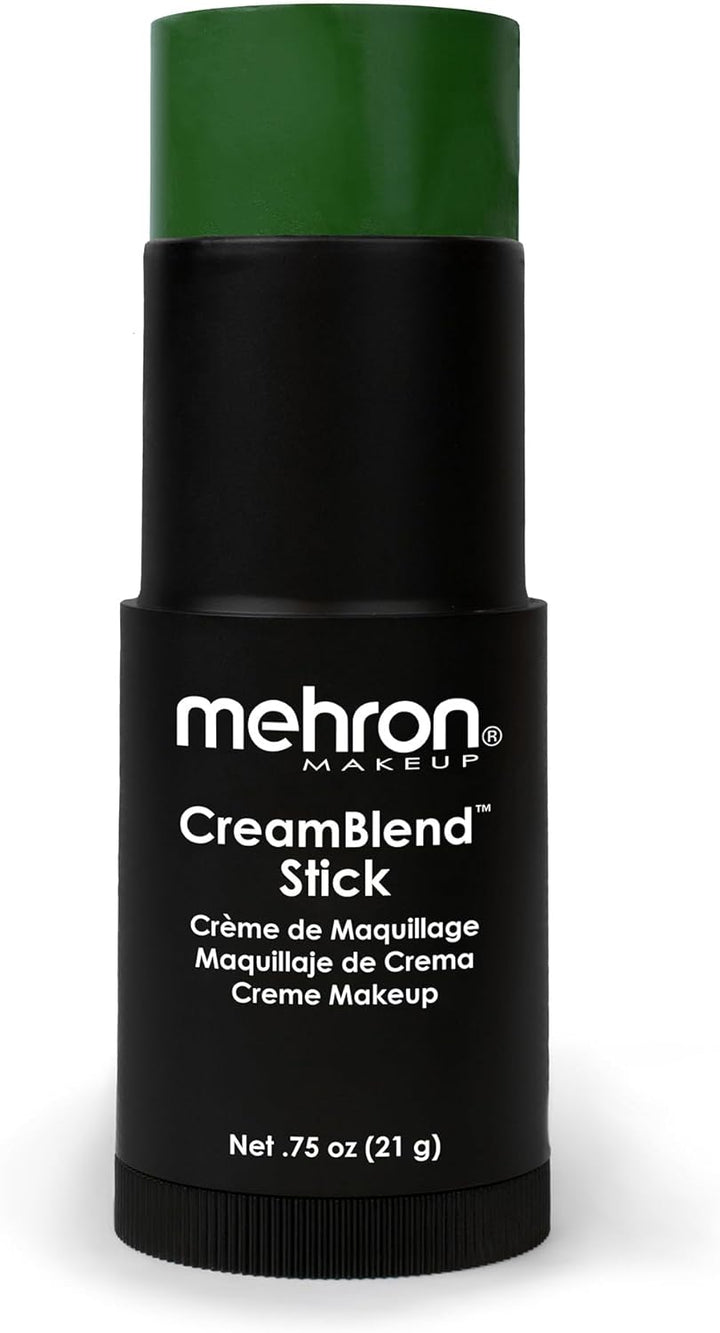 Makeup Creamblend Stick | Face Paint, Body Paint, & Foundation Cream Makeup | Perfect for Halloween .75 Oz (21 G) (White)