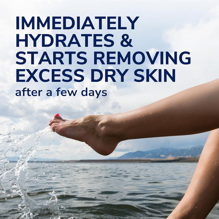 Dry, Flaky Skin Remover Ultra Exfoliating Foot Lotion Cream, 3.5 Oz, Moisturizer with Urea for Rough Dry Cracked Feet, Heal and Soothe for Healthy Looking Feet, Intensive Foot Skin Care