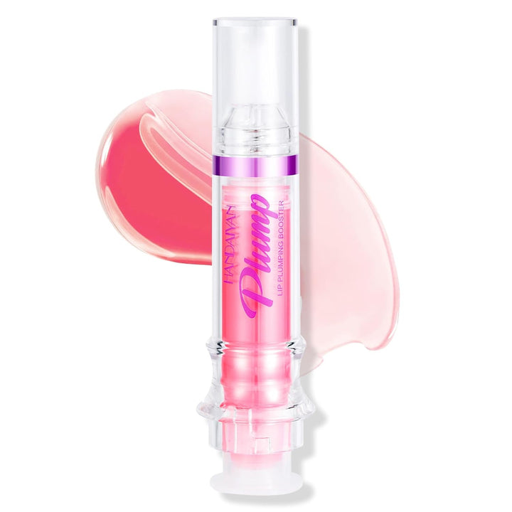 Lip Plumper Gloss, Natural Spicy Lip Plumping Booster, Ultra-Hydrating & Nourishing Plump Lip Plumper, Glossy Finish Fuller Lip Plumping Oil for Women Girls, 01#