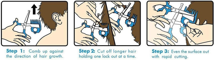 , the Silent Haircutting Kit for Children with Autism and Sensory Sensitivity, Right-Handed