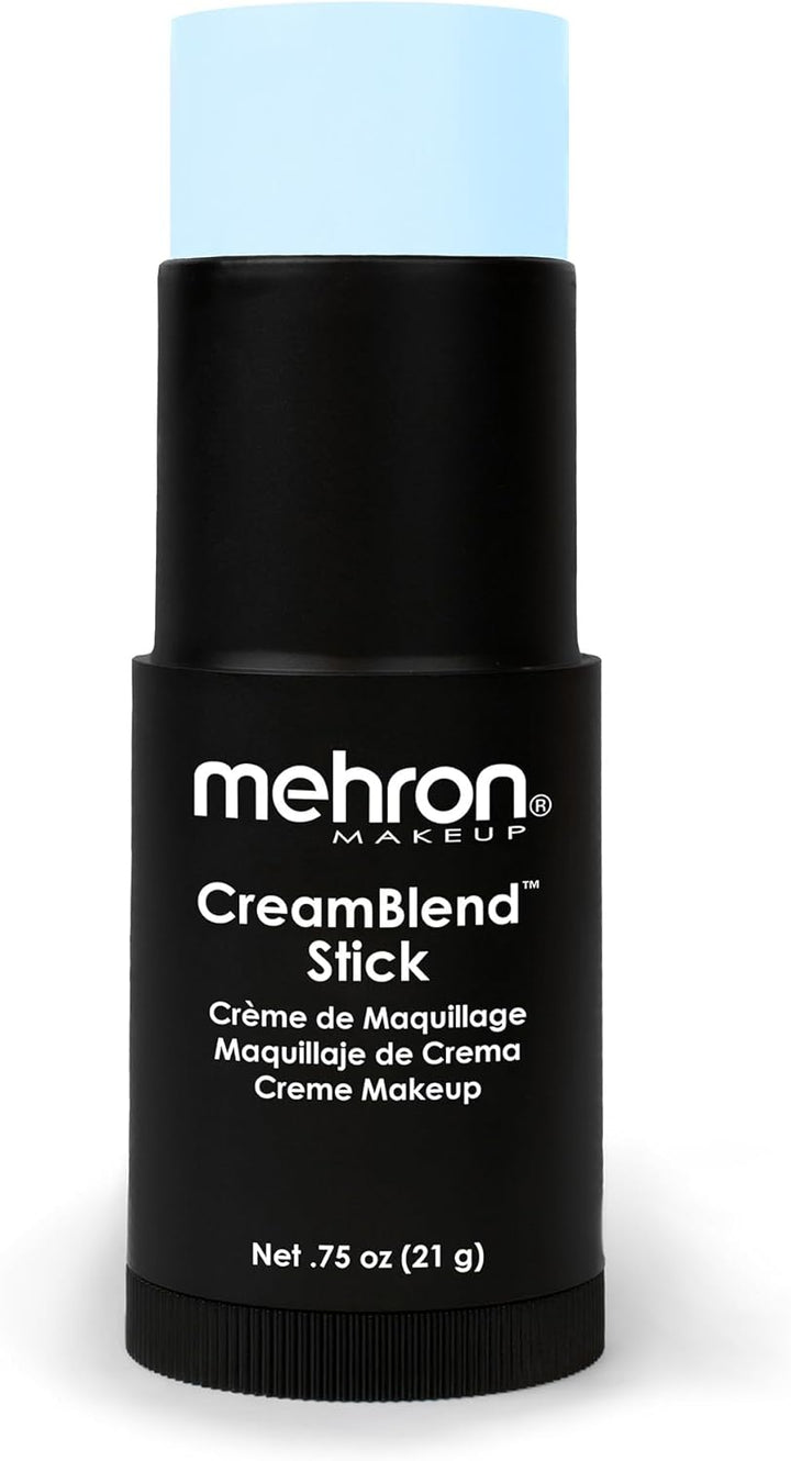 Makeup Creamblend Stick | Face Paint, Body Paint, & Foundation Cream Makeup | Perfect for Halloween .75 Oz (21 G) (White)