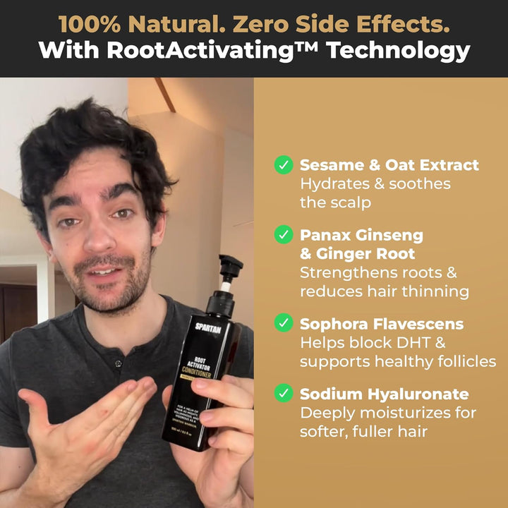 ™ Root Activator Conditioner for Men - Hair Growth Conditioner, Thickening Hair Moisturizer for Hair Loss and Thinning Hair