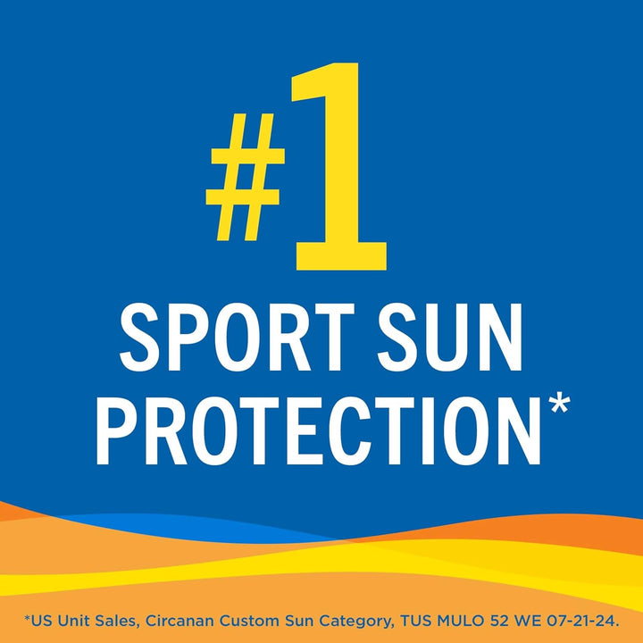 Sport Ultra SPF 50 Sunscreen Spray |  Sunscreen Spray SPF 50, Water Resistant, Oxybenzone-Free, Sunblock, 6Oz Each Twin Pack