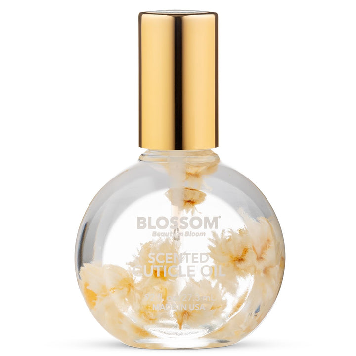 Cuticle Oil for Nails, Hydrating, Moisturizing, Scented Nail Oil Cuticle Care, Infused with Real Flowers, Made in USA, 0.5 Fl. Oz, Rose