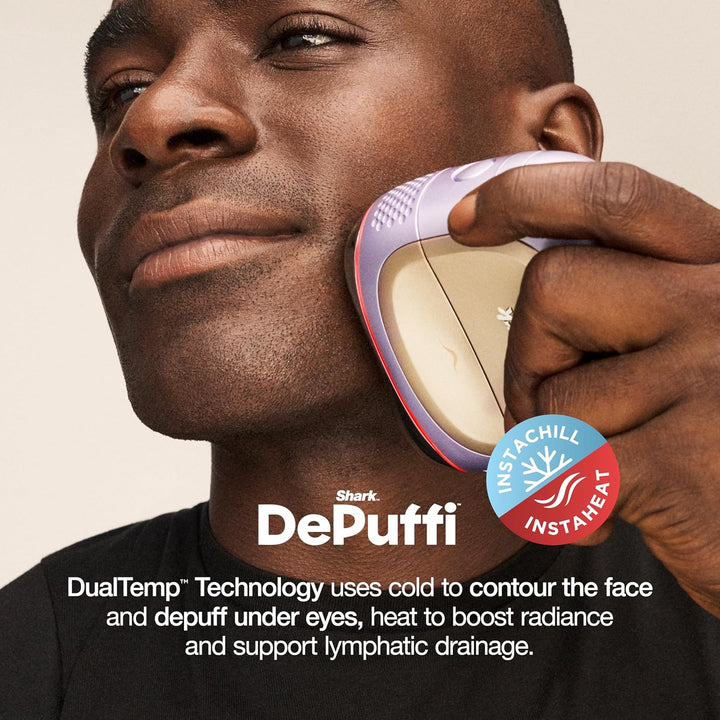 Facialpro Glow At-Home Hydro-Powered Facial System with Depuffi Hot & Cold Therapy – Professional Spa Skincare Device for Pore Cleansing, Hydration, & Radiant Glow, Blue, FH320