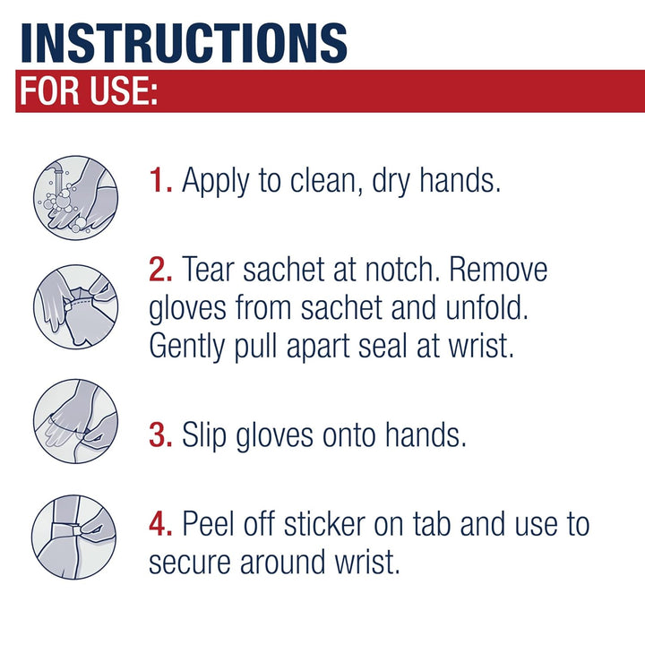 Repairing Hand Masks, Moisturizing Gloves for Dry Hands, Moisturizer for Dry Skin with Avocado Oil and Shea Butter, Pack of 6