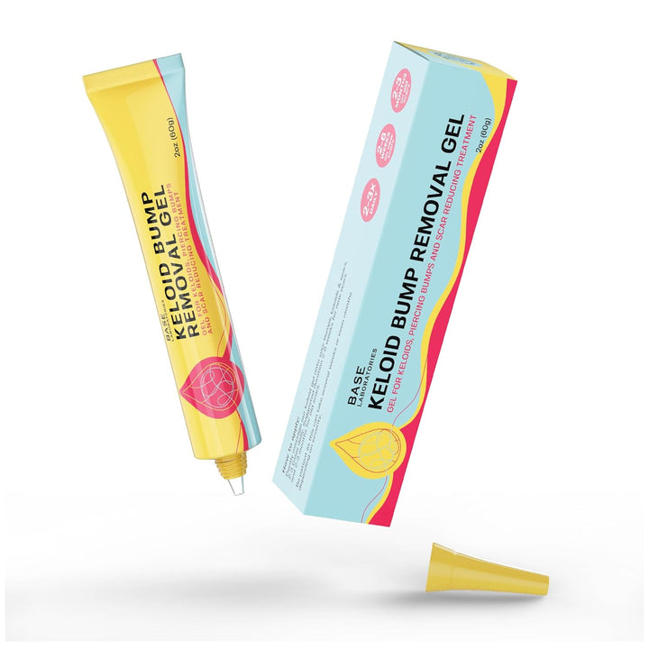 Keloid Bump Removal Gel | Natural Piercing Bump Treatment & Keloid Scar Gel | Keloid Scar Removal for All Scars, Keloids & Piercing Bumps | Soothing Piercing Aftercare | 2 Oz