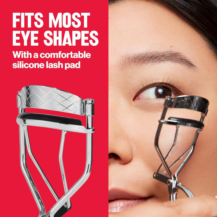 Natural Curl Lash Curler, Gives a Natural Eyelash Lift, with Finger Grips for a Non Slip Grip, Easy to Use, 1 Count