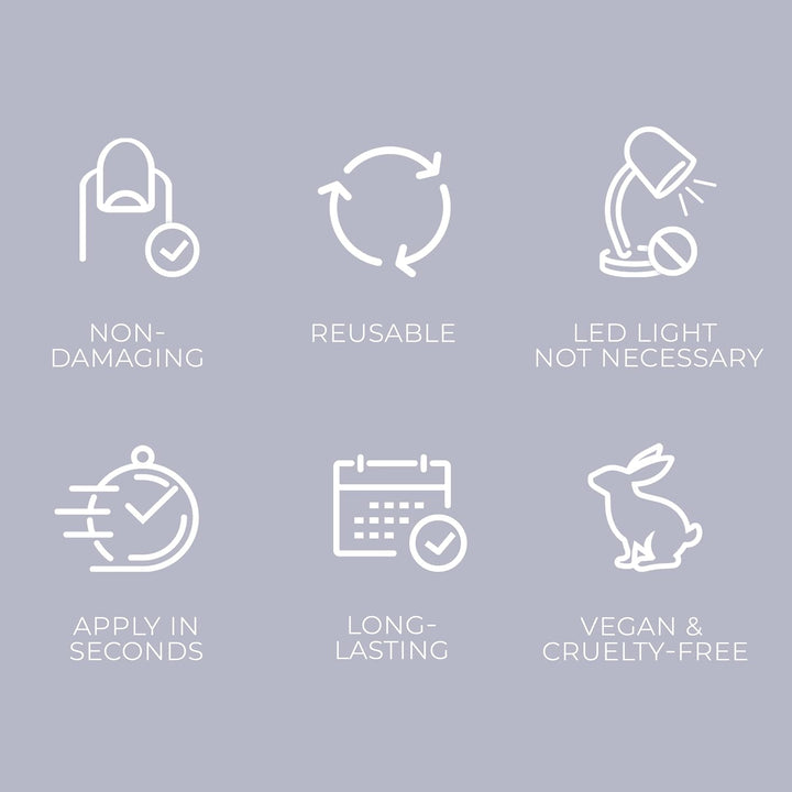 Gel Fantasy, Press-On Nails, Nail Glue Included, 'One Call', Red, Short Size, Oval Shape, Includes 28 Nails, 2G Glue, 1 Manicure Stick, 1 Mini File