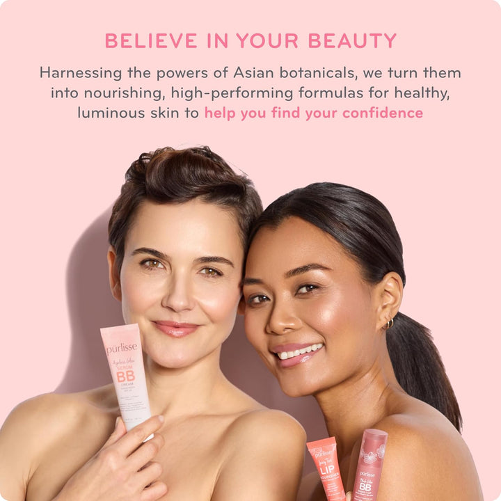 Perfect Glow BB Cream with SPF 30 - Matte Meets Dewy Finish - Enriched with Goji & Hawthorn Berry to Help Improve Skin Texture & Radiance - Light (1.4 Oz)