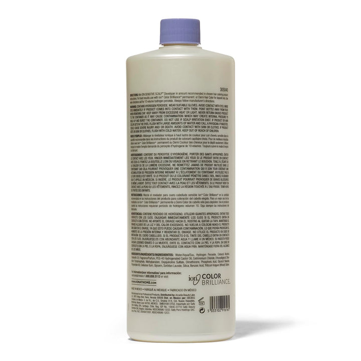 Sensitive Scalp 10 Volume Creme Developer, ic Buffers and Conditing Protein to Help Scalp Sensitivity, 32 Ounce