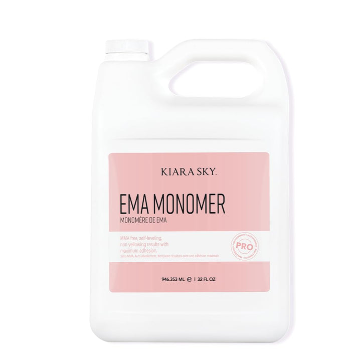 EMA Monomer - Professional Acrylic Nail Liquid, 16 Fl Oz