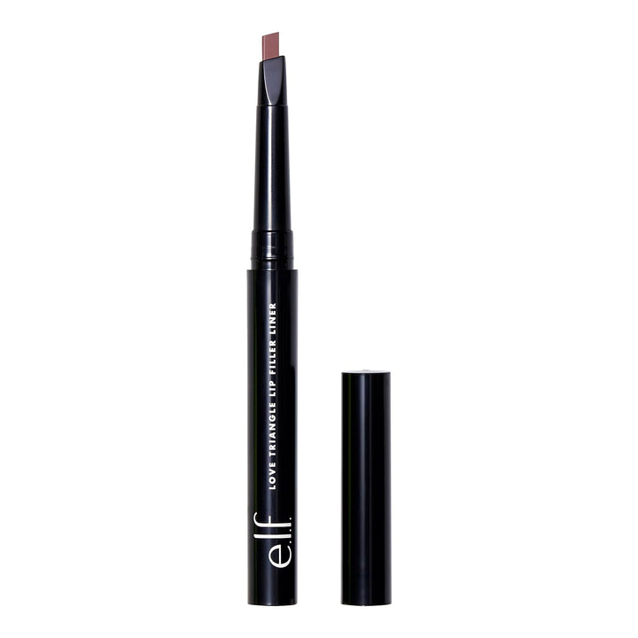 Love Triangle Lip Filler Liner, 2-In-1 Lipliner Pencil for Sculpting & Filling, Long-Lasting Intense Color, Vegan & Cruelty-Free, Soft Pink