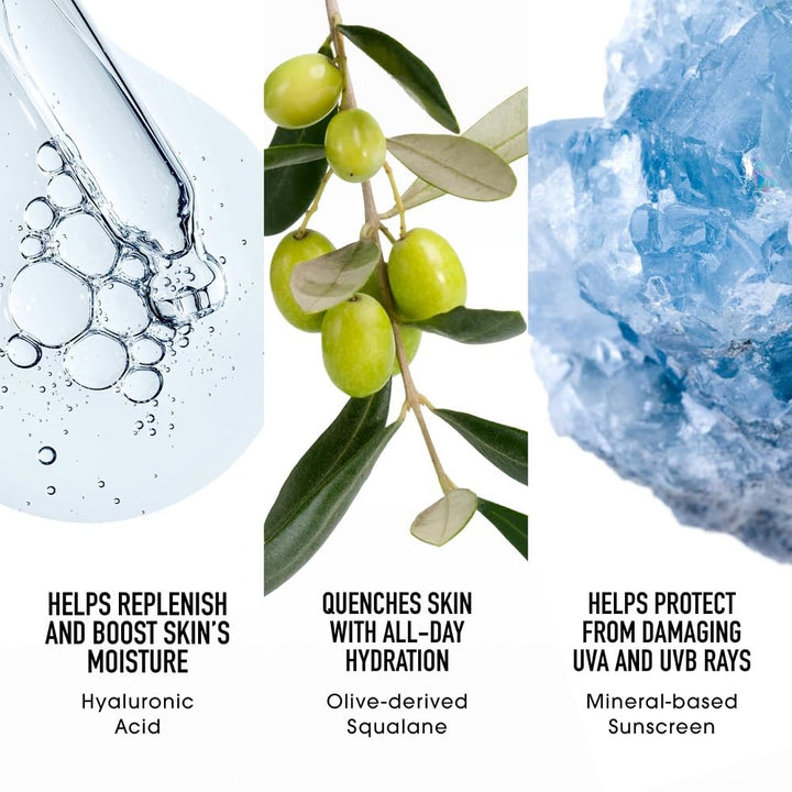 Bareminerals Complexion Rescue Tinted Moisturizer for Face with SPF 30, Hydrating Vegan Tinted Mineral Sunscreen with Hyaluronic Acid, Sheer-To-Light Coverage for Dewy, Healthy-Looking Skin