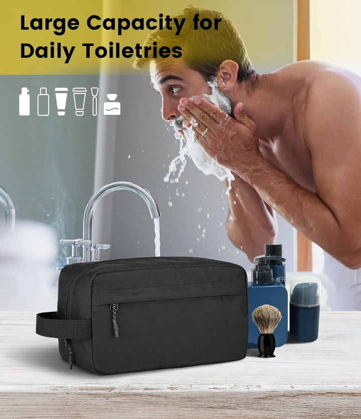 Travel Toiletry Bag for Men - Hanging Toiletries Bag Water Resistant Travel Bag for Toiletries Accessories