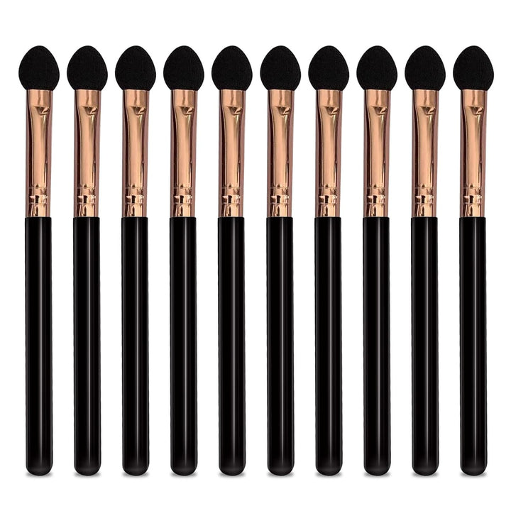 Eyeshadow Applicators Sponge Double Sided Reusable 5Pcs Professional Blendable Organic Foam Tip Makeup Eye Shadow Applicator Brush Set Washable