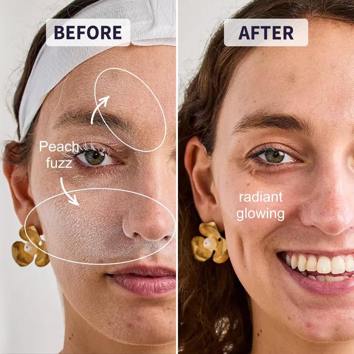 Dermaplane Razor for Women Face - Facial Razor for Women - Eyebrow & Face Razors, Exfoliating Microblades, Peach Fuzz Remover, Dermaplaning & Skin Care Tool, Travel Essentials, (12 Pcs, Wisteria)