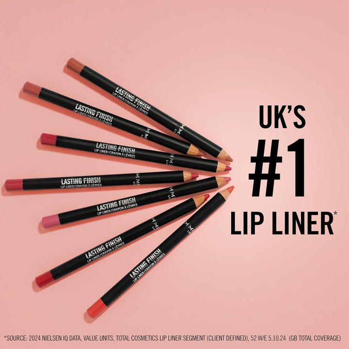 Lasting Finish 8HR Soft Lip Liner Pencil - Vibrant, Blendable Formula to Lock Lipstick in Place for 8 Hours - 705 Cappuccino, .04Oz