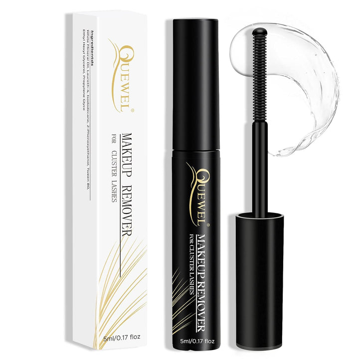 Lash Remover for Lash Clusters 5ML Lash Cluster Remover Gentle Lash Remover for Cluster Lashes, Cluster Lash Remover Lash Bond and Seal Eyelash Glue Remover Self-Use at Home