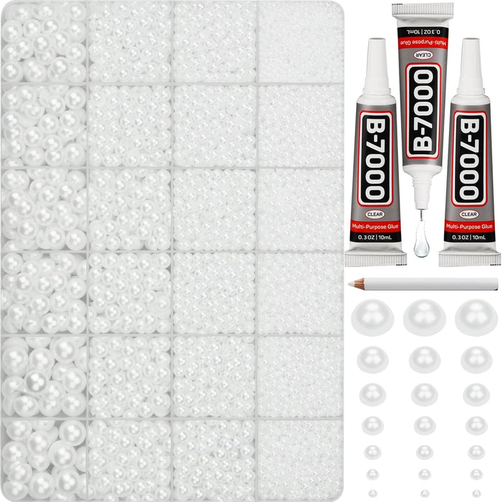 30000Pcs Resin Jelly Rhinestones for Crafting Bedazzling, Multicolor 3Mm Flatback Gems for Crafts Clothing Clothes Tumblers Shoes Nails, Flat Back Mixed Color Bulk Bedazzler Kit Jewels with B7000 Glue